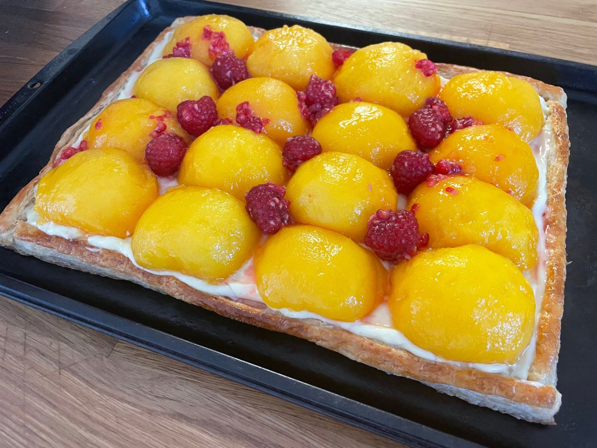 Recipe Review: Peach Melba&nbsp;Tart