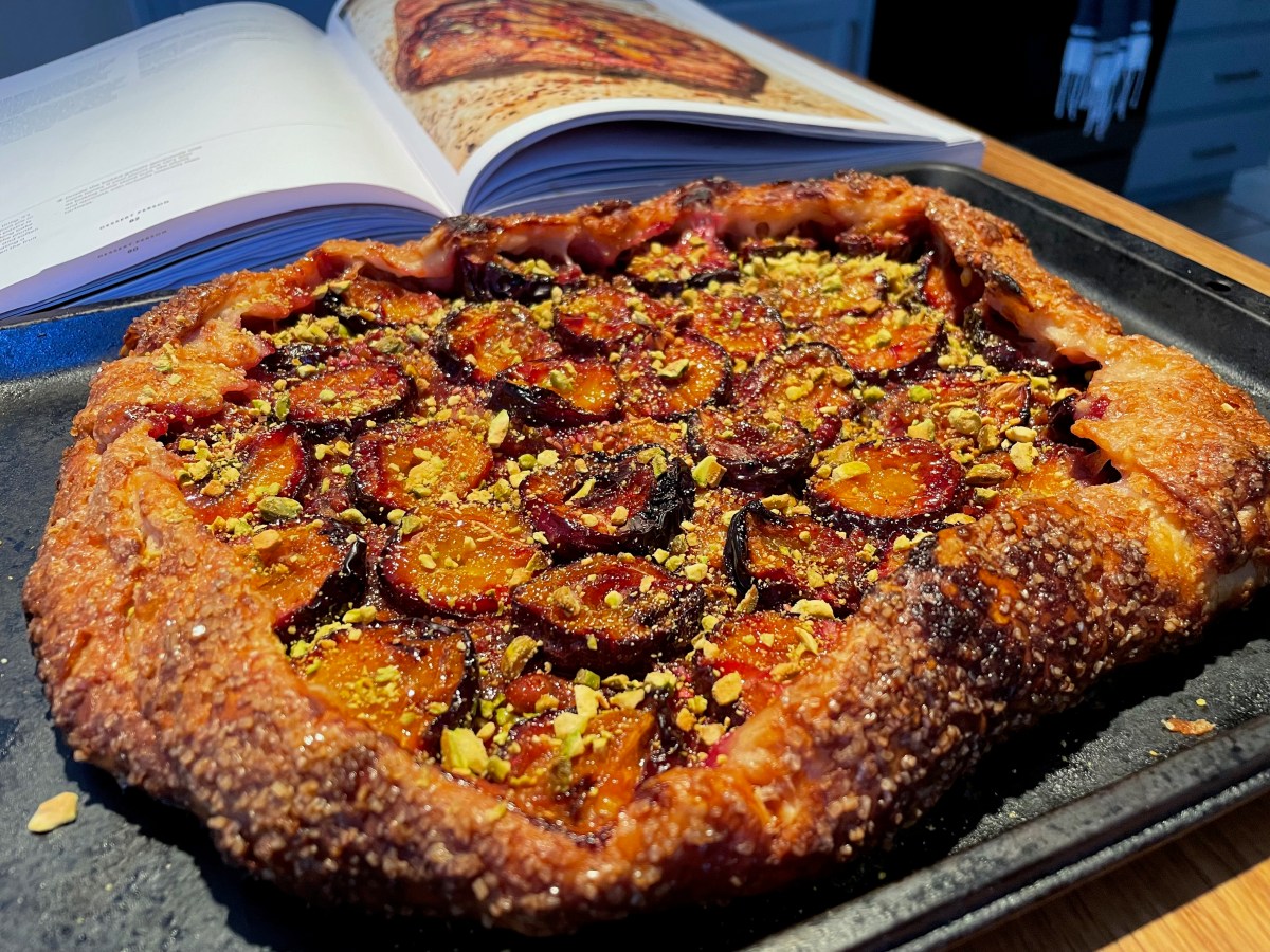 Recipe Review: Plum Galette with Polenta and&nbsp;Pistachios