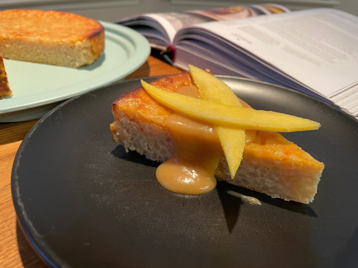 Recipe Review: Rice Pudding Cake With Mango&nbsp;Caramel